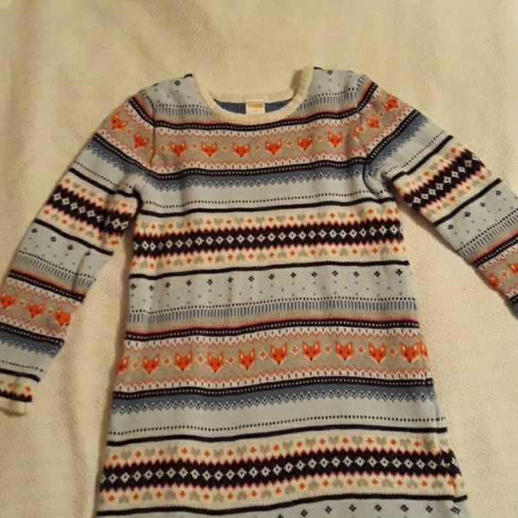 Gymboree Girls Fox Dress - Picture 1 of 3